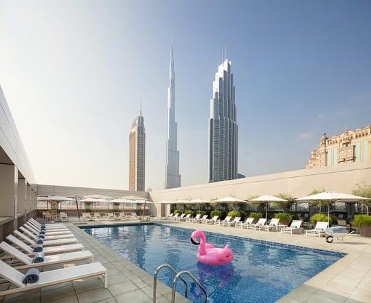 فندق روف دبي داون تاون فندق روف دبي داون تاون