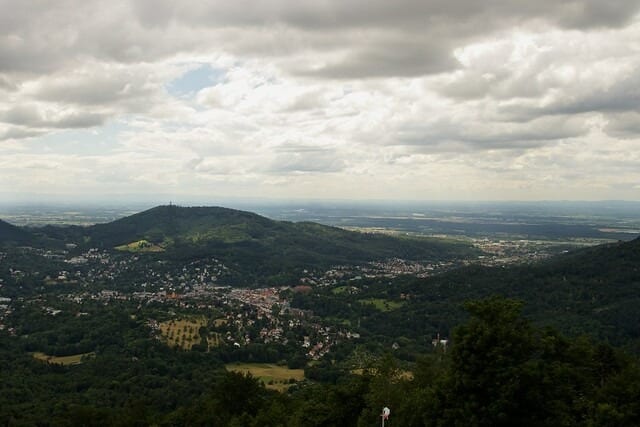 Schwarzwald @flikr.com جبل ميركور بادن بادن