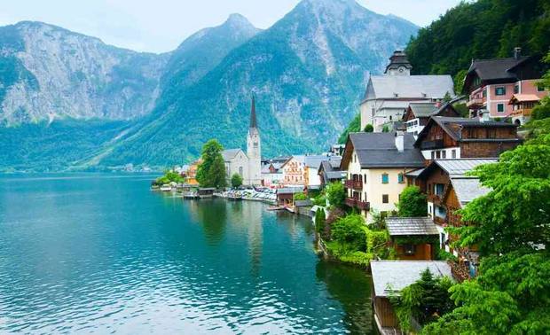 اين تقع النمسا والمسافات بين اهم مدن السياحة في النمسا