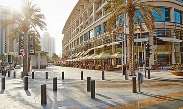 شارع البوليفارد في دبي