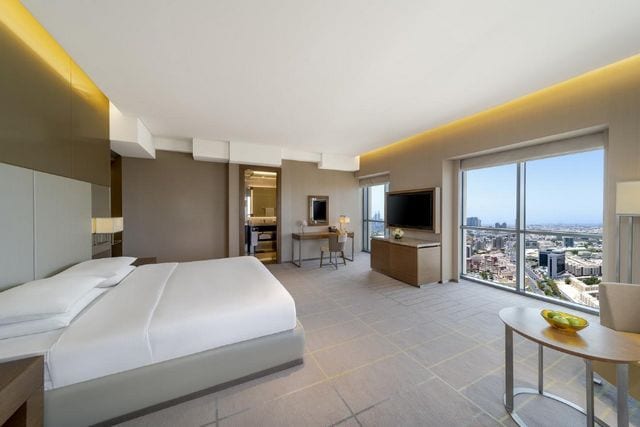 تضم فنادق بر دبي 3 نجوم غرف واجنحة عصرية الديكورات