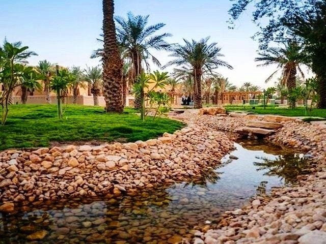 أماكن التنزه في منتزه الدرعيه في الرياض