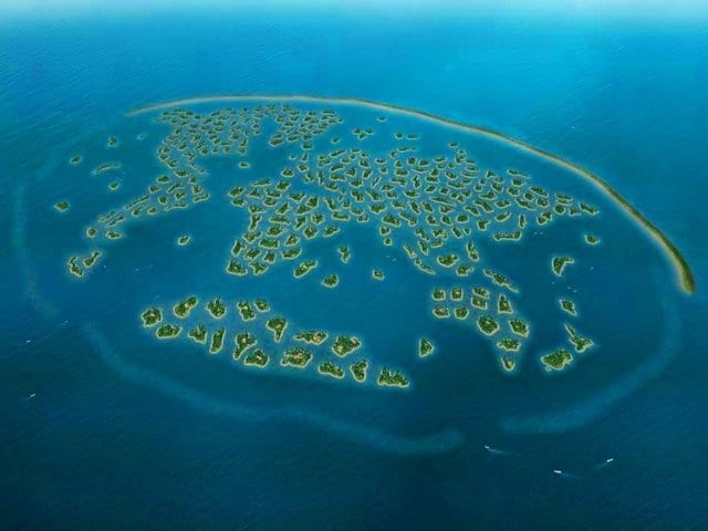 جزر دبي الامارات
