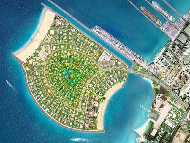 جزر دبي السياحية الامارات