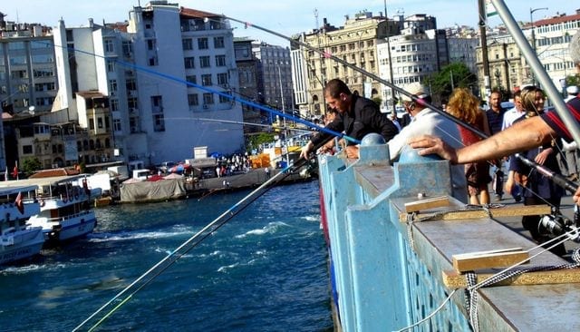 جسر غلطة باسطنبول جسر غلطة باسطنبول