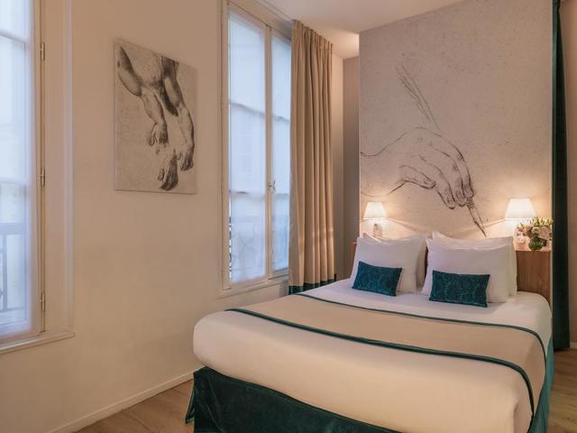 حداثة التصميم و أناقته في غرف الإقامة في فندق موناليزا شانزليزيه. حداثة التصميم و أناقته في غرف الإقامة في فندق موناليزا شانزليزيه.