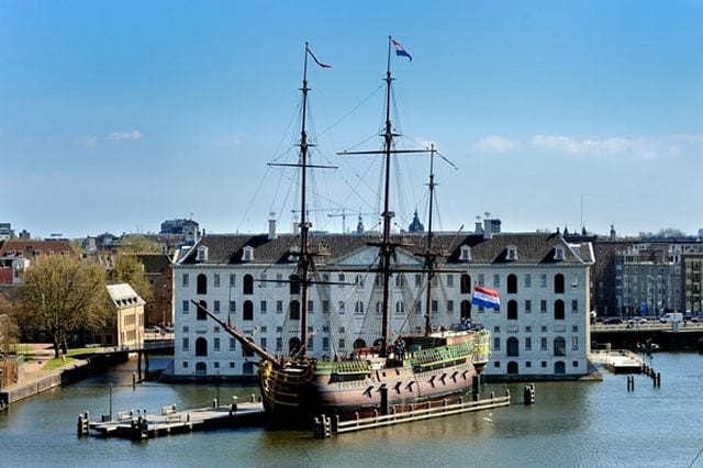 المتحف البحري في هولندا امستردام من اهم معالم مدينة امستردام الهولندية