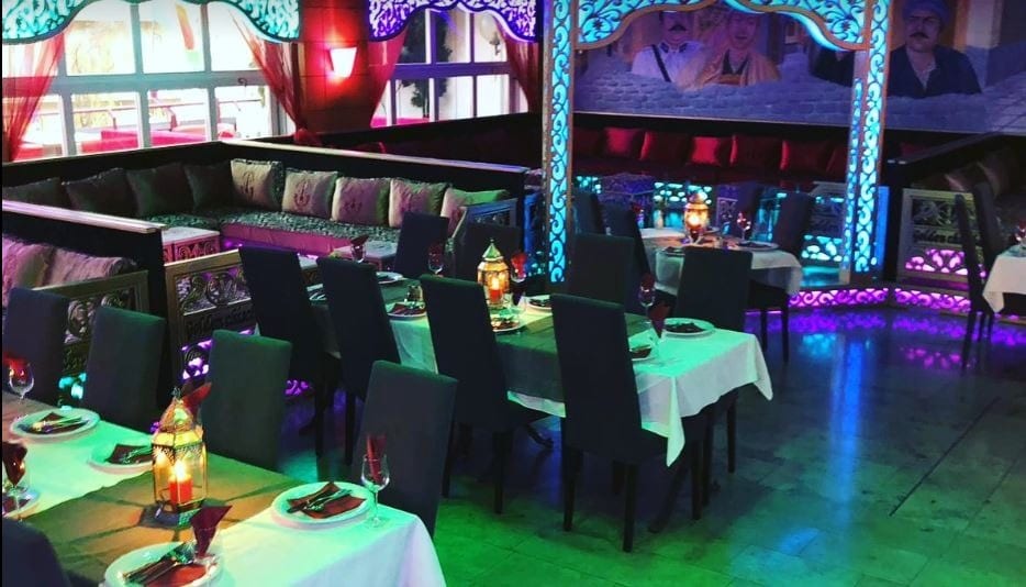 مطعم باب الحارة من اجمل مطاعم عربية في انترلاكن