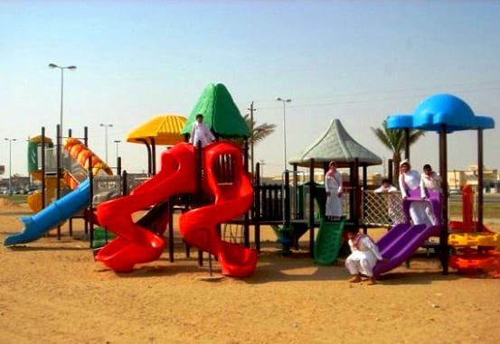 أفضل 6 أنشطة في حديقة الملك فيصل في الطائف 6 ملاعب الأطفال في حديقة الملك فيصل في الطائف