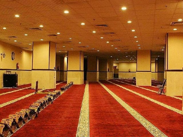 مصلى رائع وهادئ لأداء العبادات في فندق الارض المتميزة مكة