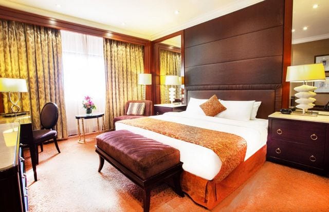 غرف فندق المريديان عمان
