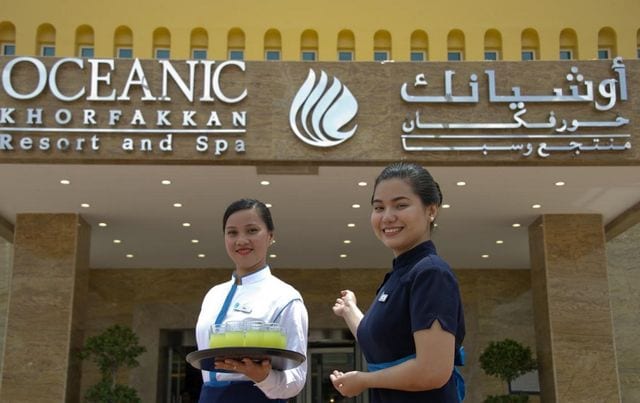 مراجعه عن فندق أوشيانيك خورفكان الامارات