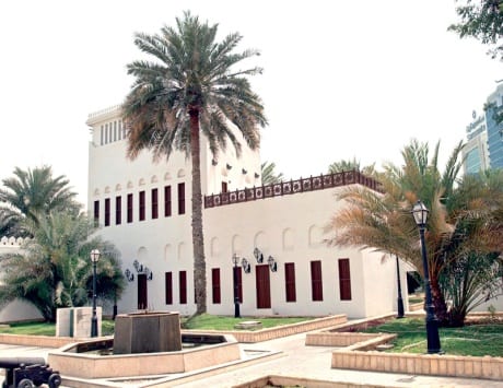 @google map قصر الحصن من اشهر معالم ابوظبي الامارات