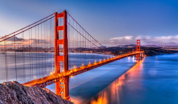 جسر البوابة الذهبية سان فرانسيسكو
