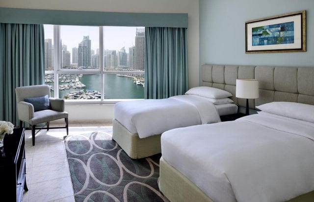 فندق ماريوت هاربر دبي من اجمل فنادق دبي للشباب