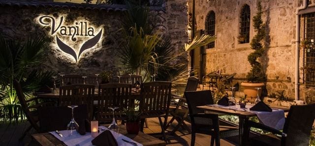 مطعم فانيلا من اجمل مطاعم انطاليا تركيا