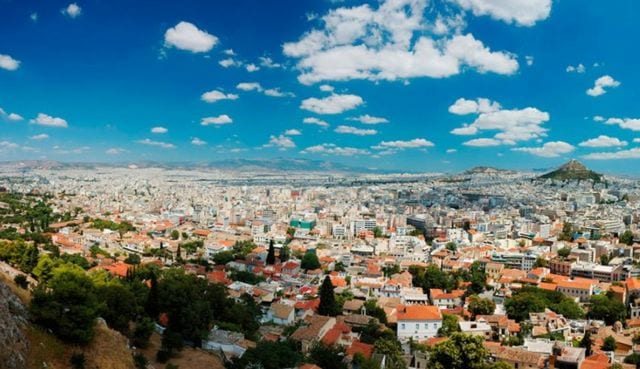 اين تقع اثينا وما هي المدن القريبة من اثينا