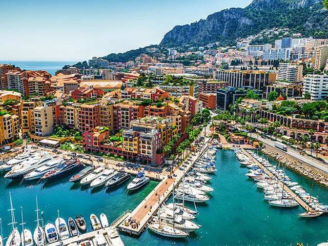 اين تقع موناكو والمسافة بين اهم مدن السياحة في موناكو