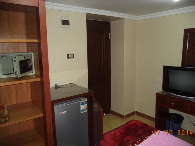 تتميّز غُرف فندق المغربي في الاسكندرية بالبساطة والنظافة 