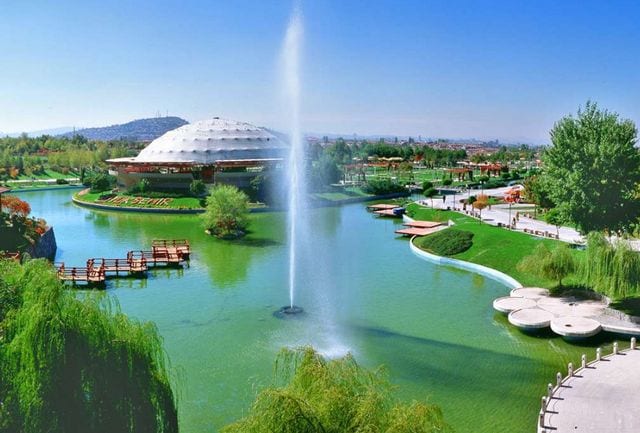 حدائق انقرة في تركيا
