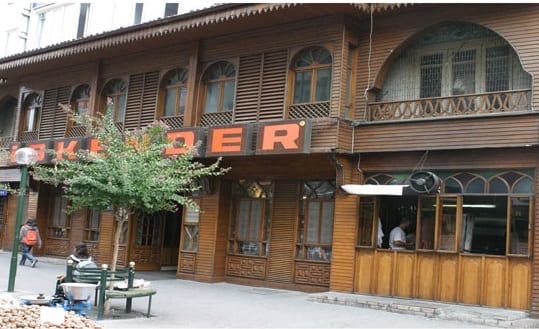 مطعم اسكندر كباب في بورصة تركيا