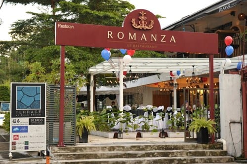 مطعم رومانزا من اجمل مطاعم كوالالمبور
