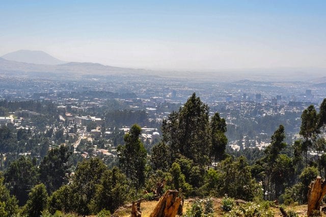جبل انطوطو في اثيوبيا من أفضل الاماكن السياحية في  اديس ابابا