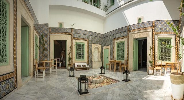 دار انطونيا أكثر فنادق سوسة تشبّهاً بالطابع التونسي الأصيل دار انطونيا أكثر فنادق سوسة تشبّهاً بالطابع التونسي الأصيل