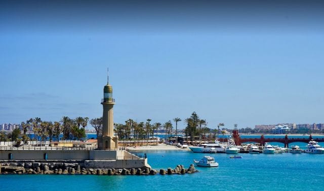 @google map جزيرة الشاي الإسكندرية