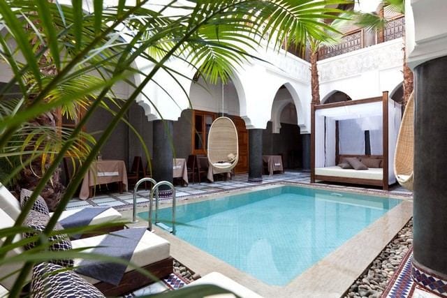 واحد من اجمل سكن للشباب في مراكش بديكوره التقليدي واطلالته الساحرة واحد من اجمل سكن للشباب في مراكش بديكوره التقليدي واطلالته الساحرة
