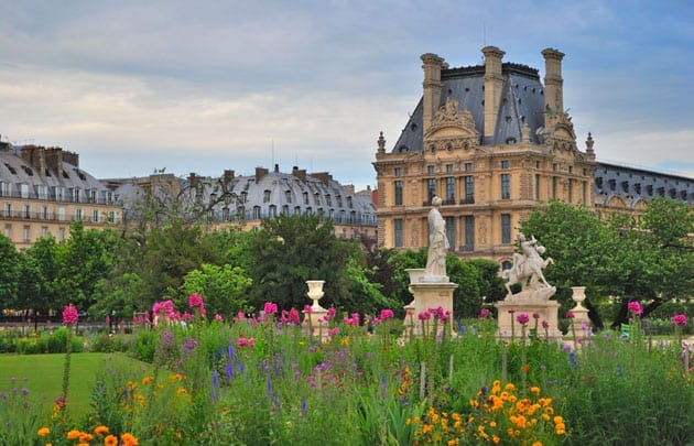 التويلري من أفضل حدائق في باريس