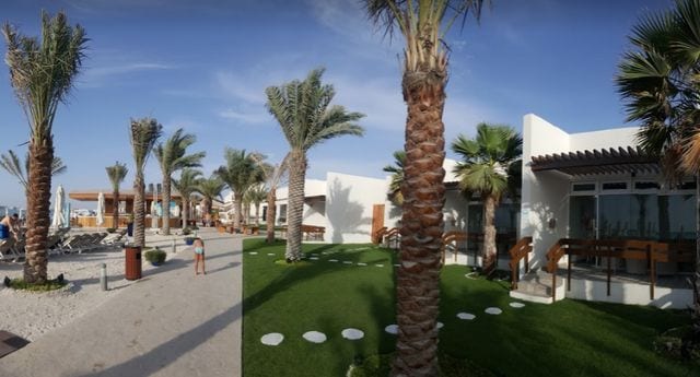 @google map شاطئ جزيرة ياس
