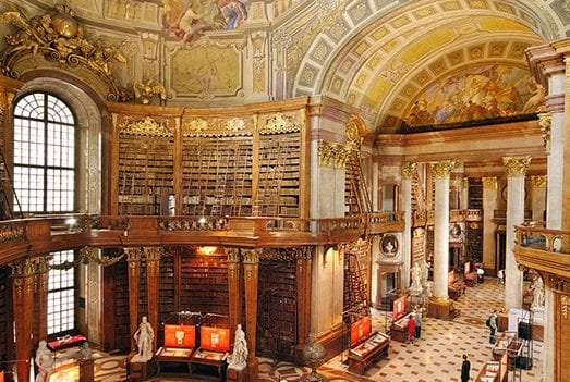 المكتبة الوطنية النمساوية الاماكن السياحية في  فيينا