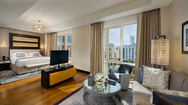 غُرف شاملة المرافق في فنادق دبي البرشا