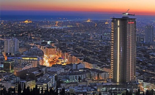 مراجعه عن سلسلة فندق ماريوت اسطنبول