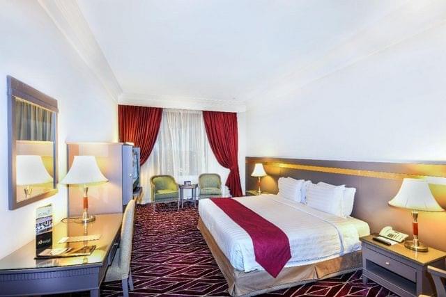 تتنوّع خيارات الإقامة في فندق الحرم المدينة لتشمل الغُرف والأجنحة.