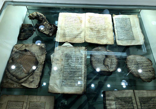 المخطوطات التاريخية في المتحف