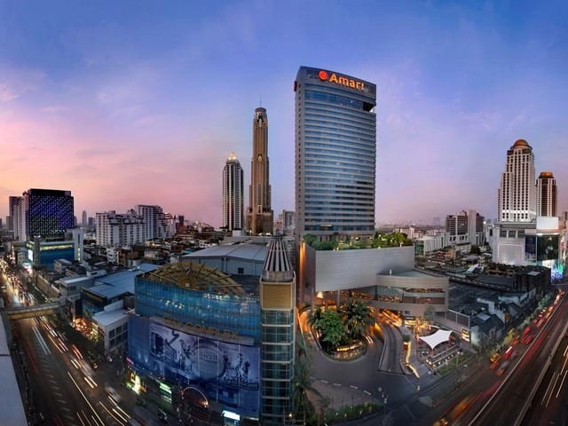 مراجعه عن فندق اماري وترجيت بانكوك