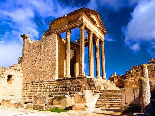 المواقع الاثرية في تونس