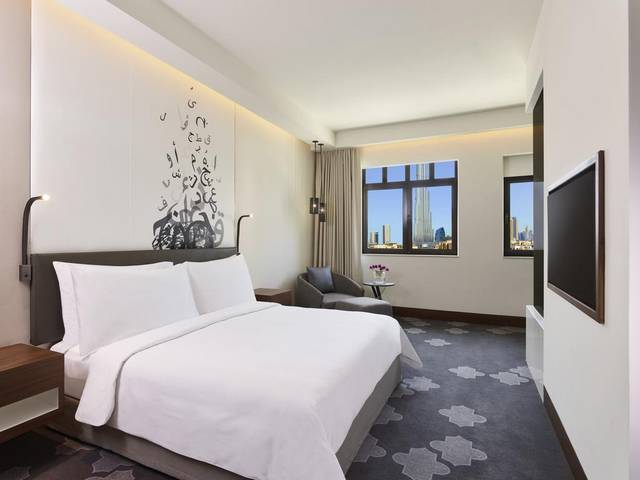يتميز  فندق المنزل دبي بموقع مُميز وغرف بديكورات أنيقة جعلته الأفضل بين فندق بوليفارد دبي
