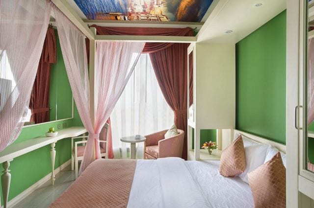 تضم فنادق بر دبي 3 نجوم غرف راقية مُنمقة