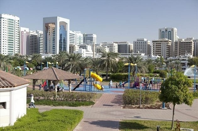 حديقة العاصمة في ابوظبي 