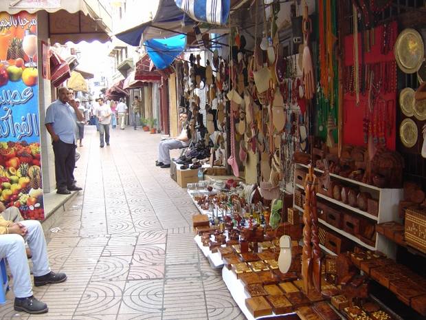 شوارع كازبلانكا المغرب