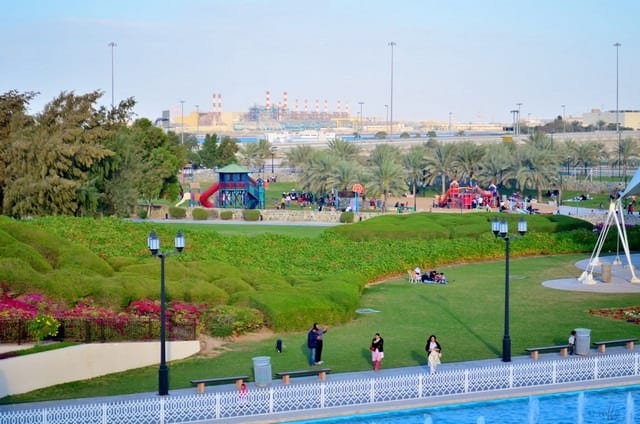 منتزه خليفة في ابوظبي
