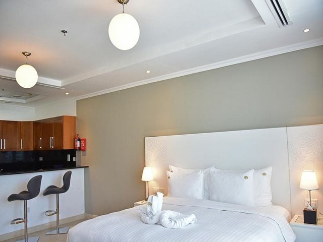 يلائم فندق جنة مارينا بي سويتس العائلات كونه يضم أجنحة فسيحة تجعله مميزاً بين فنادق في مارينا دبي .