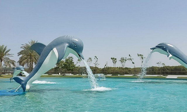 حديقة الدلافين ابوظبي