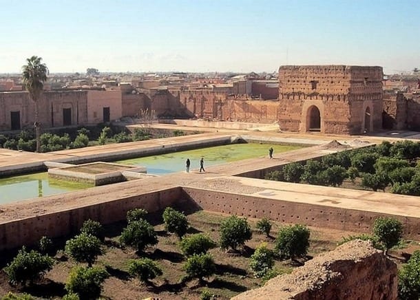يعد قصر البديع بمراكش من اهم الاماكن السياحية في المغرب