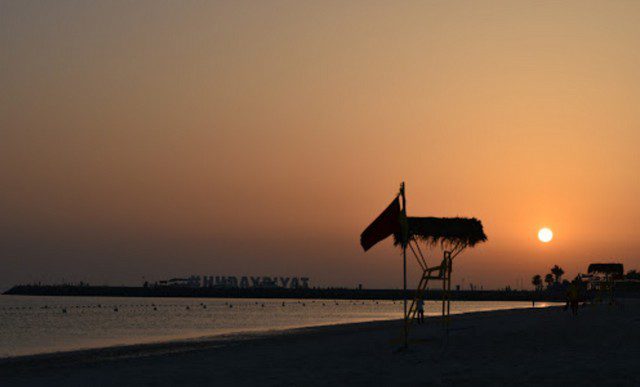 شاطئ الحديريات ابوظبي