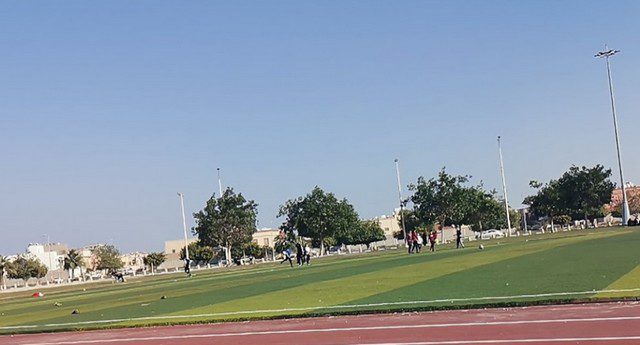 ملعب كرة القدم الخاص بالحديقة
