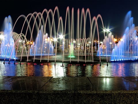نافورة متنزه الملك عبدالله في الطائف
